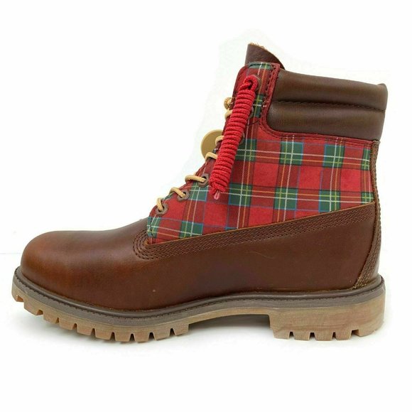 Timberland Women's Premium Brown Leather Boots A1U68 SIZE : 9.5 - Picture 6 of 11